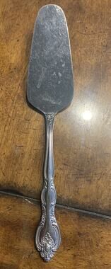 Silverplate PIE Cake SERVER Spatula W M Rogers Flatware Vintage